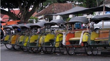 Ilustrasi becak