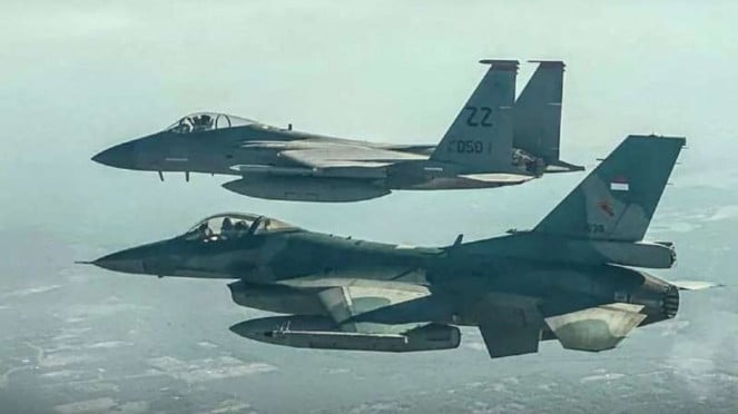 VIVA Militer: Jet tempur F-16 Fighting Falcon TNI AU manuver di depan pesawat AS, VIVA Militer: Jet tempur Sukhoi Su-27 TNI Angkatan Udara, VIVA Militer: Jet tempur TNI Angkatan Udara, BAE Hawk 209, VIVA Militer: Pesawat Tempur T50i Golden Eagle Lanud Iswahjudi TNI AU, VIVA Militer: Jet tempur buatan Prancis, Dassault Rafale, Menhan Prabowo Subianto MoU pembelian 24 unit pesawat tempur F-15EX dari AS, Pesawat Tempur Dassault Mirage 2000-5 buatan Prancis