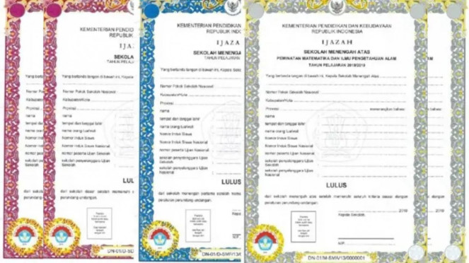Ilustrasi ijazah