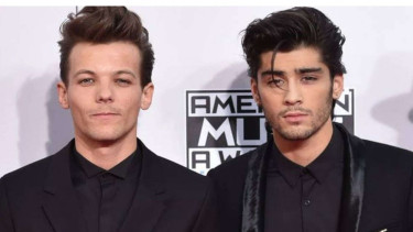 Louis Tomlinson dan Zayn Malik
