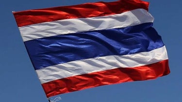 Bendera negara Thailand.
