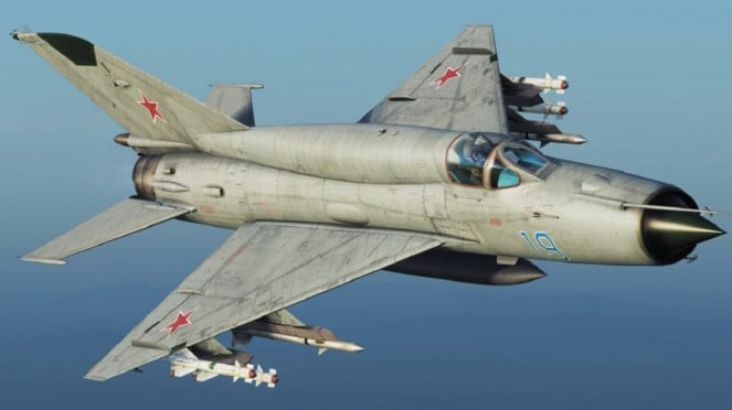 VIVA Militer: Jet tempur Mikoyan-Gurevich MiG-21 Fishbed militer Uni Soviet