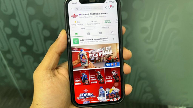 VIVA Otomotif: Pelumas Federal Oil hadir di marketplace