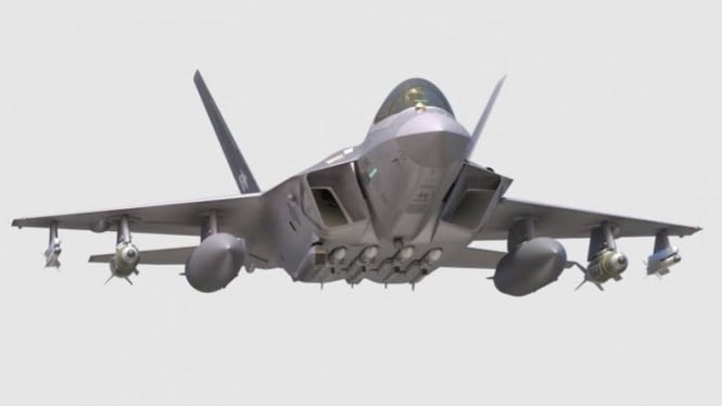 VIVA Militer: Jet tempur KAK KF-21 Boramae militer Korea Selatan