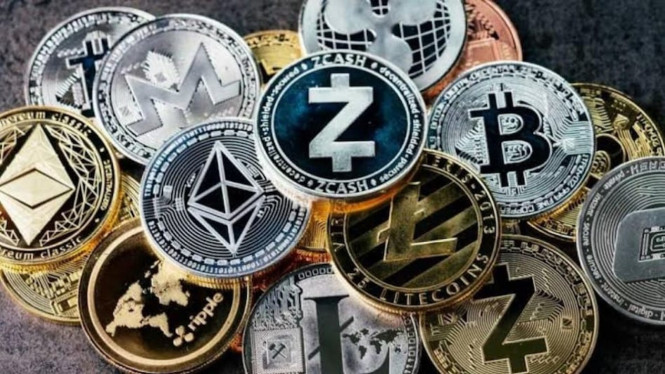 Bitcoin, Etherium, dan aset kripto lainnya.