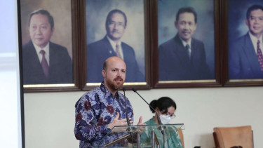 Putra Presiden Erdogan, Bilal Erdogan saat di UGM.