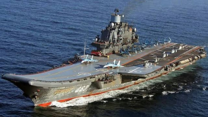 VIVA Militer: Kapal induk Admiral Kuznetsov Angkatan Laut Rusia, VIVA Militer: Kapal induk USS Gerald R. Ford (CVN-78) militer Amerika Serikat, VIVA Militer: Kapal induk Fujian (Type 003) militer China, VIVA Militer: Kapal induk HMS Queen Elizabeth (R08) Angkatan Laut Inggris, VIVA Militer: Kapal induk tenaga nuklir Charles De Gaulle, VIVA Militer: Kapal induk INS Vikrant (2013) Angkatan Laut India, VIVA Militer: Kapal induk Admiral Kuznetsov Angkatan Laut Rusia, Kapal induk Izumo di Jepang., Kapal induk TCG Anadolu.