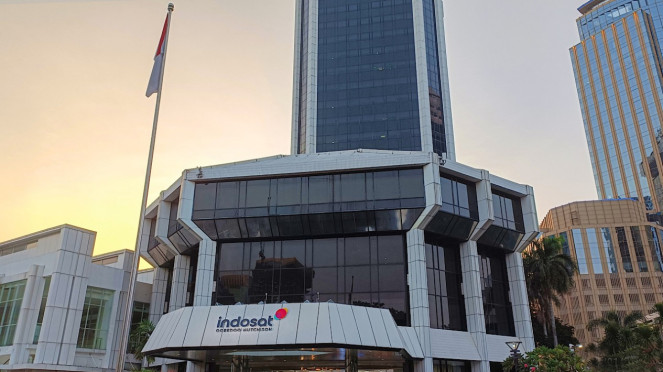 Gedung Indosat Ooredoo Hutchison (IOH).