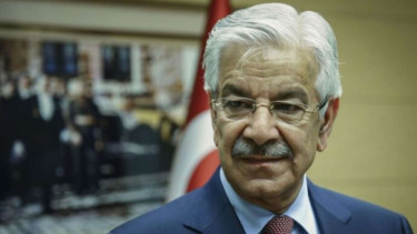Menteri Pertahanan Pakistan Khawaja Asif