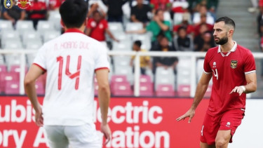 Bek Timnas Indonesia, Jordi Amat saat lawan Vietnam