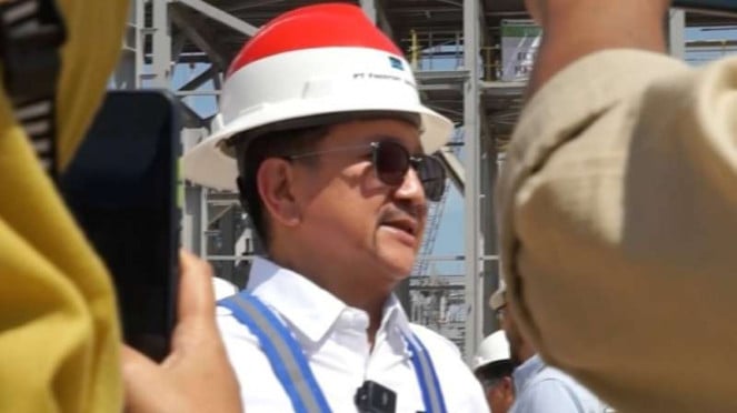 Presiden Direktur PT Freeport Indonesia Tony Wenas.