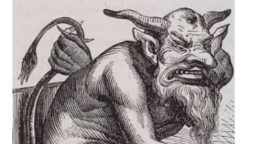 Ilustrasi setan.
