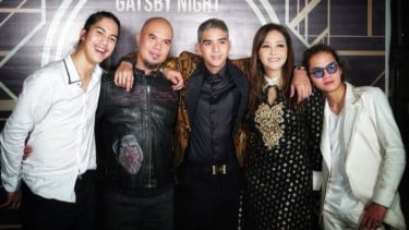 Ahmad Dhani, Maia Estianty bersama Al, El, Dul, Maia Estianty, Iwan Mussry dan Al, El, Dul , Mulan Jameela dan Ahmad Dhani, Denny Sumargo, Yunita Ababiel.