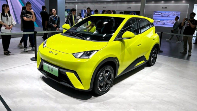 VIVA Otomotif: Mobil listrik BYD Seagull