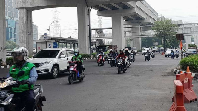 Lalu lintas di Jakarta