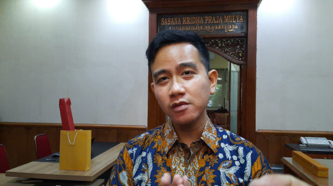 Putra sulung Presiden Jokowi, Gibran Rakabuming Raka.