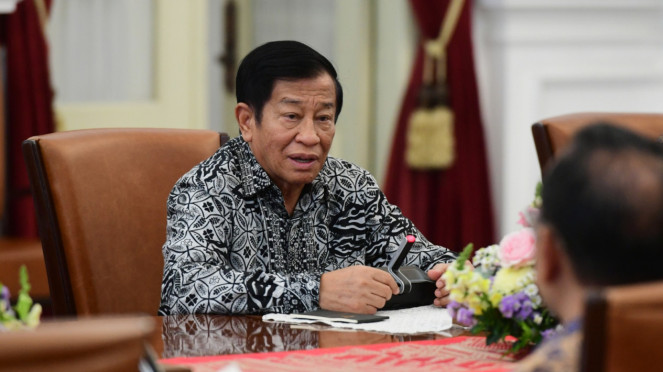 Dewan Pembina Tim Kampanye Nasional (TKN) Prabowo-Gibran, Agum Gumelar.
