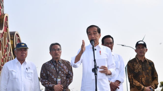 Presiden Jokowi Resmikan Jembatan Kretek 2 Bantul
