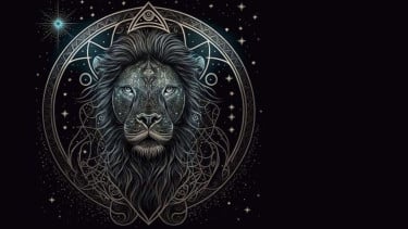 Zodiak Leo, 1. Aries, 2. Taurus, 3. Gemini, 4. Cancer, 6. Virgo, 7. Libra, 8. Scorpio, 9. Sagittarius, 10. Capricorn, 11. Aquarius, 12. Pisces