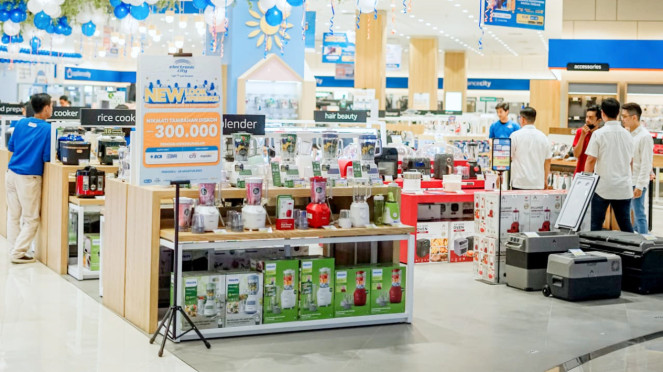 One Stop Shopping Electronic City terapkan konsep toko baru yang modern & fresh