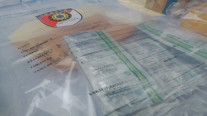 Peredaran obat keras jenis Tramadol disita Polda Metro Jaya 