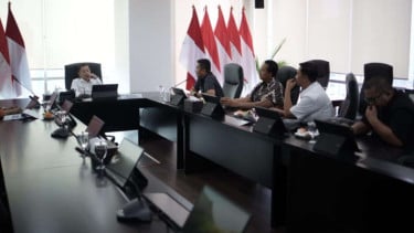 BPP HIPMI audiensi dengan Menteri PPN/Bappenas