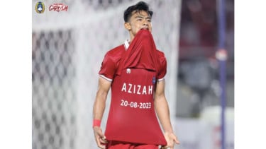 Selebrasi bucin Pratama Arhan untuk sang istri, Azizah Salsha