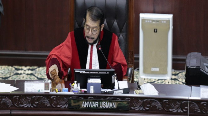 Ketua Mahkamah Konstitusi Anwar Usman
