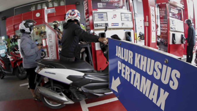 Ilustrasi SPBU Pertamina