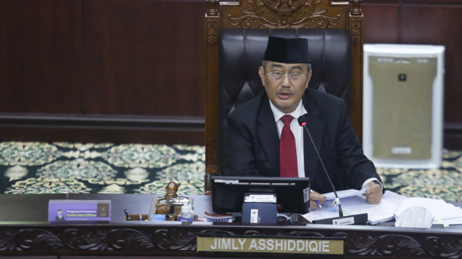 Jimly Asshiddiqie, Sidang Putusan MKMK