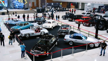 Pameran mobil klasik Mercedes-Benz