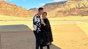 Cristiano Ronaldo dan Georgina Rodriguez kunjungi Al Ula
