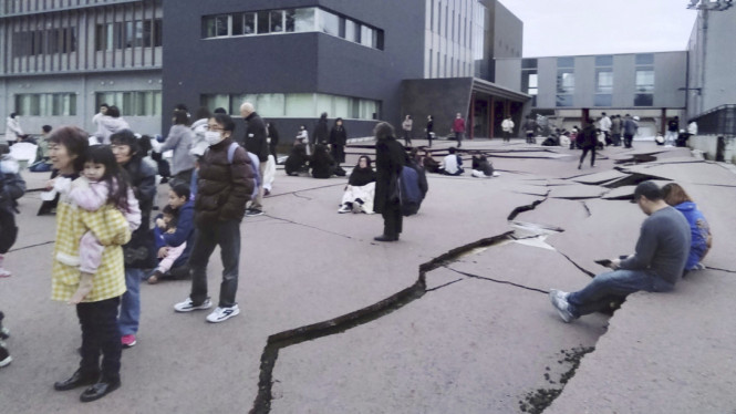 Gempa Bumi di Jepang