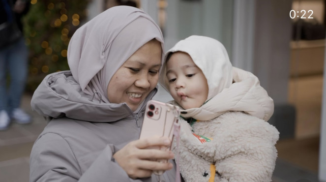 Sus Rini dan Rayyanza.