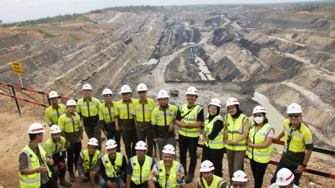 Lokasi PT Arutmin Indonesia site Asamasam, anak perusahaan PT Bumi Resources Tbk