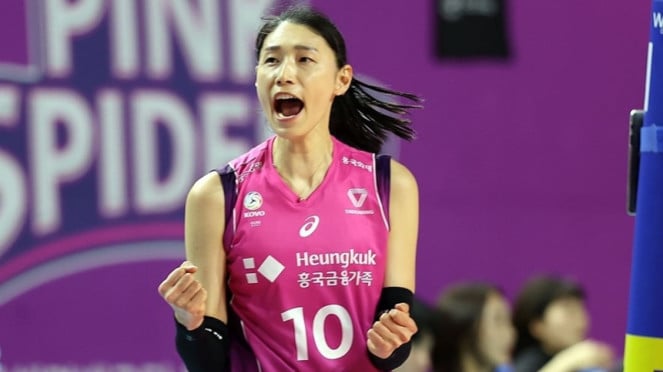 Kim Yeon-koung Pink Spiders