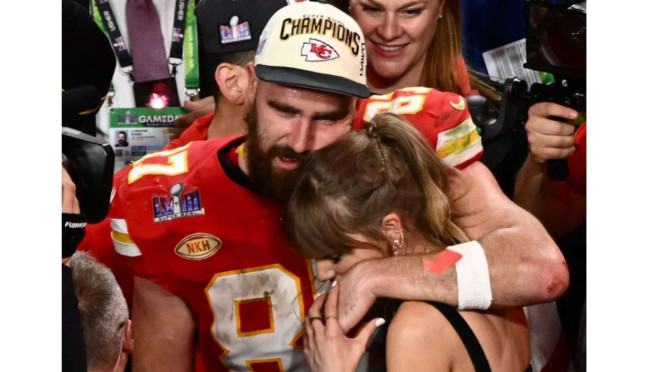 Taylor Swift dan Travis Kelce