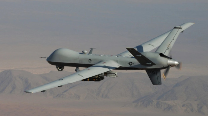 VIVA Militer: Drone General Atomics MQ-9 Reaper militer Amerika Serikat, VIVA Militer: Drone General Atomics MQ-9 Reaper militer Amerika Serikat, VIVA Militer: Drone Angkatan Udara Amerika Serikat, RQ-4 Global Hawk, VIVA Militer: Drone tempur Bayraktar militer Turki, Drone CH-4 Rainbow buatan China., VIVA Militer: Drone tempur Hermes 900 militer India, Drone Rusia Okhotnik., Drone canggih Turki Akinci, VIVA Militer: Drone militer China memasuki wilayah Taiwan, VIVA Militer: Drone MQ-9 Reaper Amerika ditembak jatuh di Yaman, VIVA Militer: Drone pengintai MQ-9B SkyGuardian militer Amerika Serikat