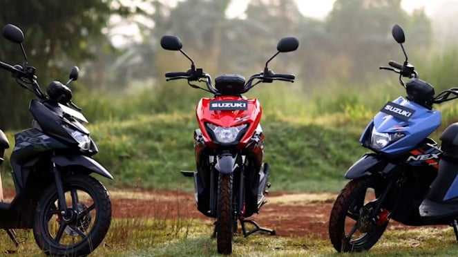Suzuki Nex II Cross warna baru