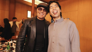 Deddy Corbuzier dan Vidi Aldiano