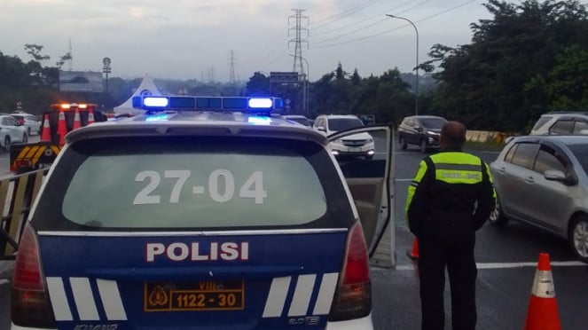 Jasa Marga berlakukan contraflow tol Jagorawi arah Puncak