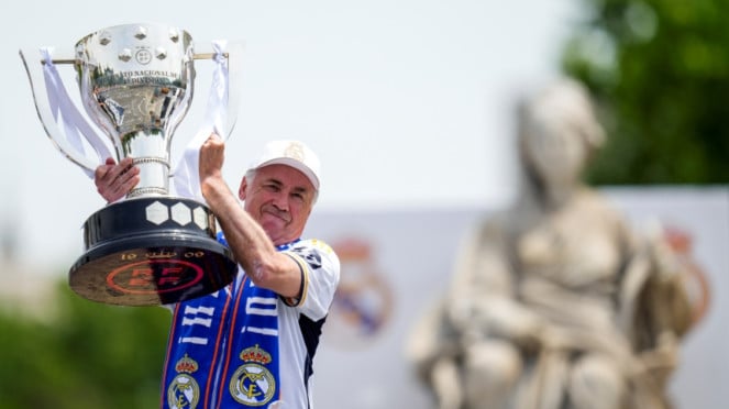 Pelatih Real Madrid, Carlo Ancelotti, 10. Ronald Koeman (Belanda), 9. Marcelo Bielsa (Uruguay), 8. Lionel Scaloni (Argentina), 7. Didier Deschamps (Prancis), 6. Roberto Martinez (Portugal), 5. Fabio Cannavaro (Uzbekistan), 4. Julian Nagelsmann (Jerman), 3. Mauricio Pochettino (Amerika Serikat), 2. Thomas Tuchel (Inggris), 1. Carlo Ancelotti (Brasil)