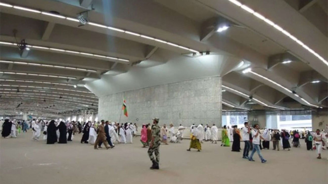 Situasi dan kondisi Jamarat Aqobah lantai dasar