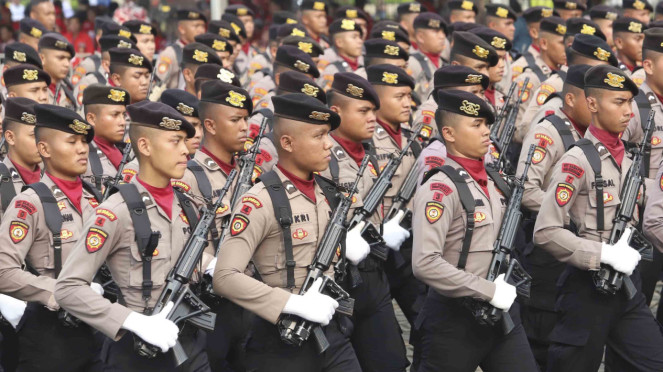 Peringatan HUT Bhayangkara ke-78