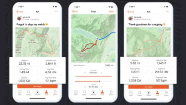 Aplikasi Strava.