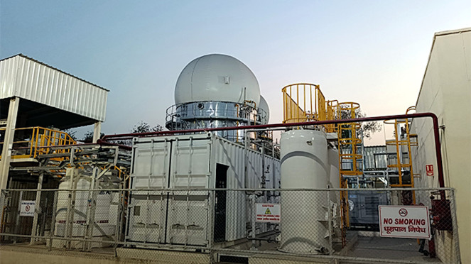 Pabrik biogas Suzuki di India