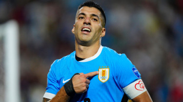 Kapten Timnas Uruguay, Luis Suarez