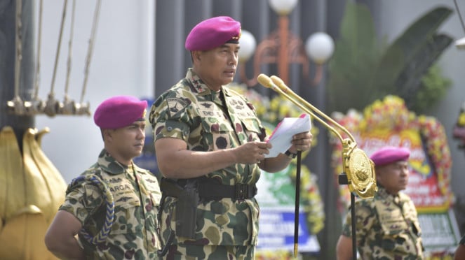 VIVA Militer: Dankormar Mayjen TNI (Mar) Endi Supardi