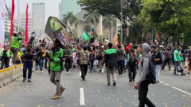 Demo driver ojek online (ojol)