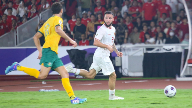 Calvin Verdonk, Timnas Indonesia vs Australia di Kualifikasi Piala Dunia